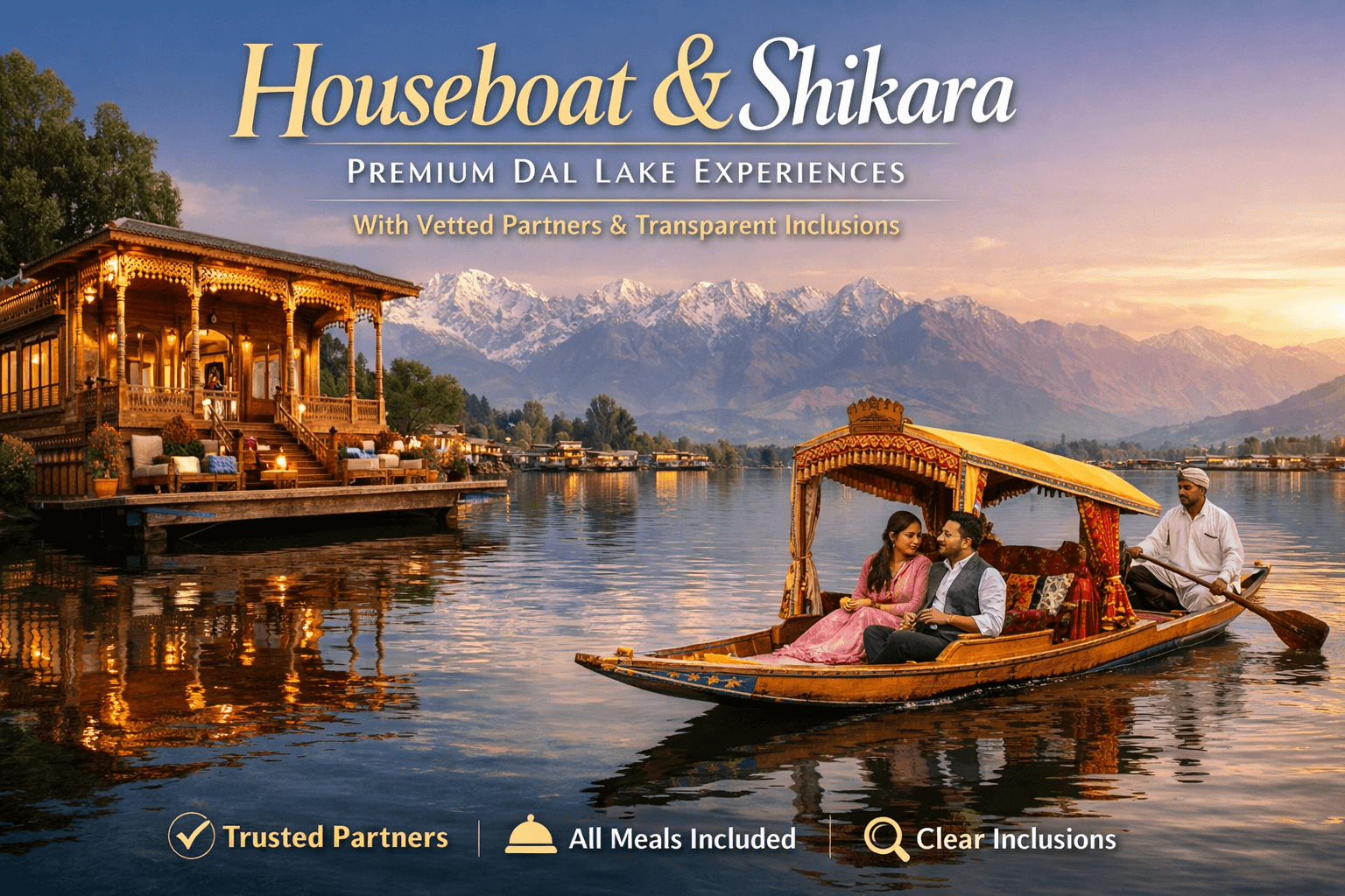 Houseboat & Shikara
